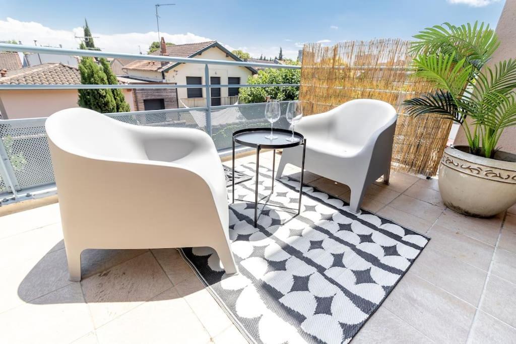 Beautiful Apartment With Terrace + Private Parking 툴루즈 외부 사진